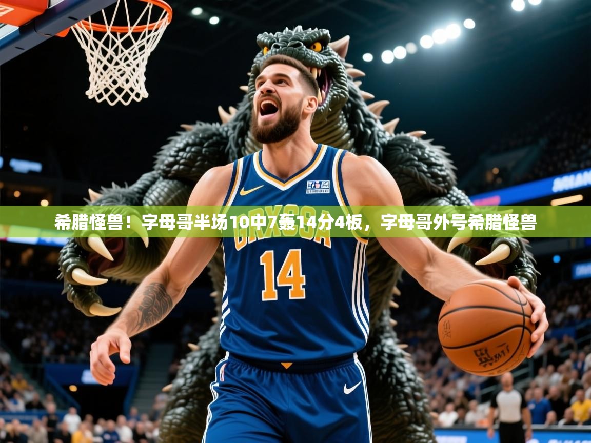 2025乐鱼体育app希腊怪兽!字母哥半场10中7轰14分4板,字母哥外号希腊怪兽
